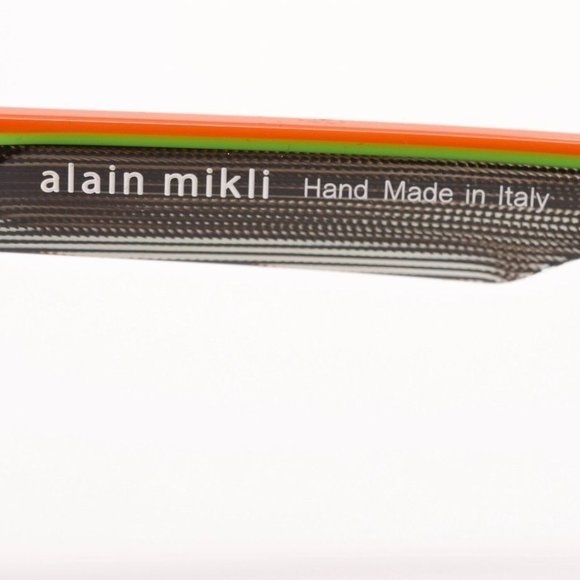 ALAIN MIKLI A05020 D0068E Black Green Orange Women Sunglasses 50mm main image 6